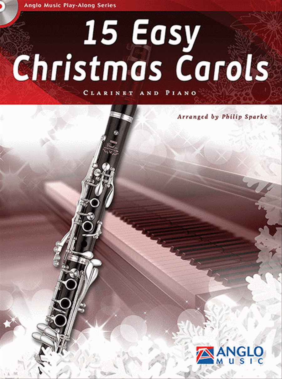 15 Easy Christmas Carols Clarinet Solo scores gallery preview page 1