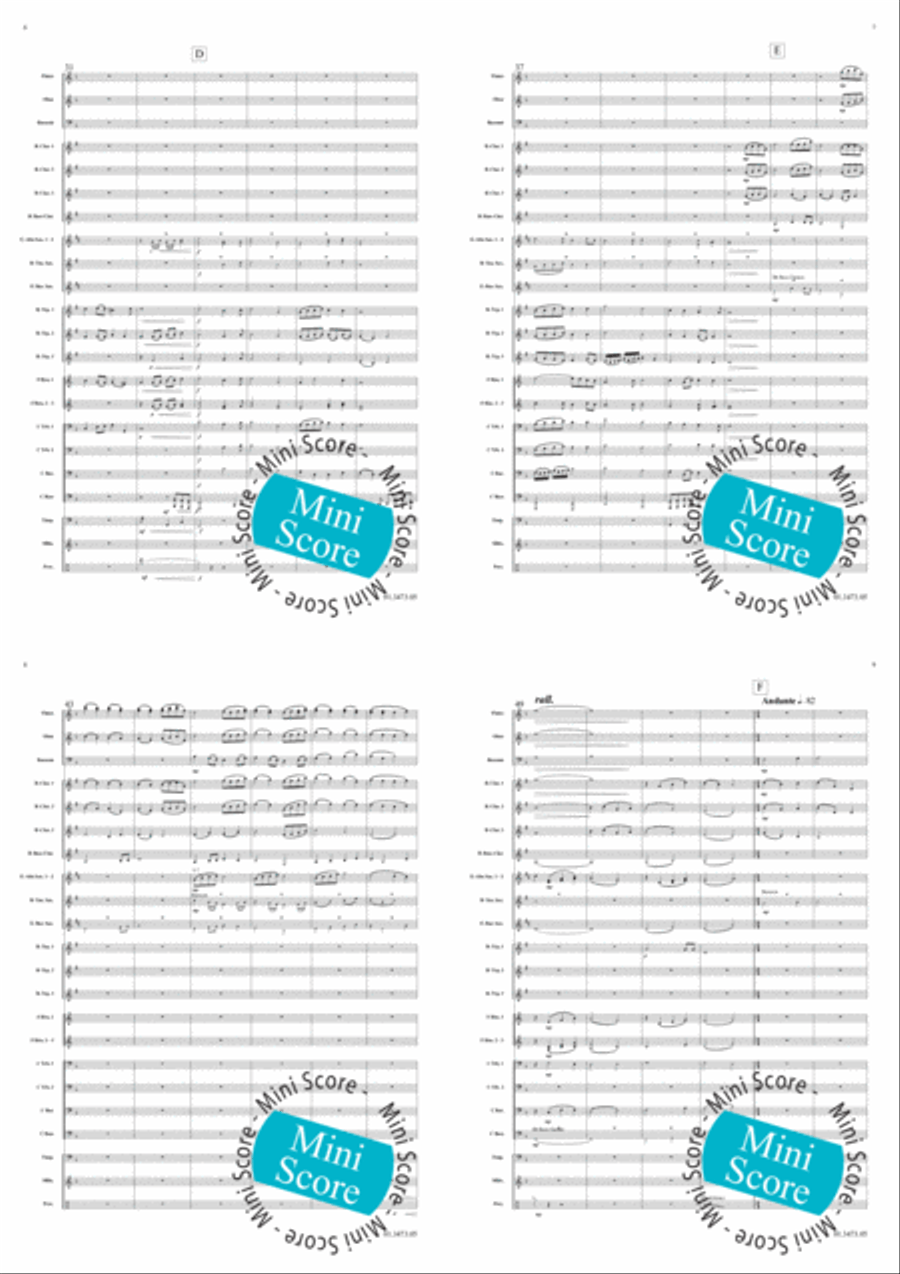 A German Carol Concert Band scores gallery preview page 4