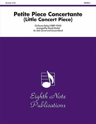Book cover for Petite Piece Concertante (Little Concert Piece)