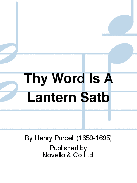 Thy Word Is A Lantern