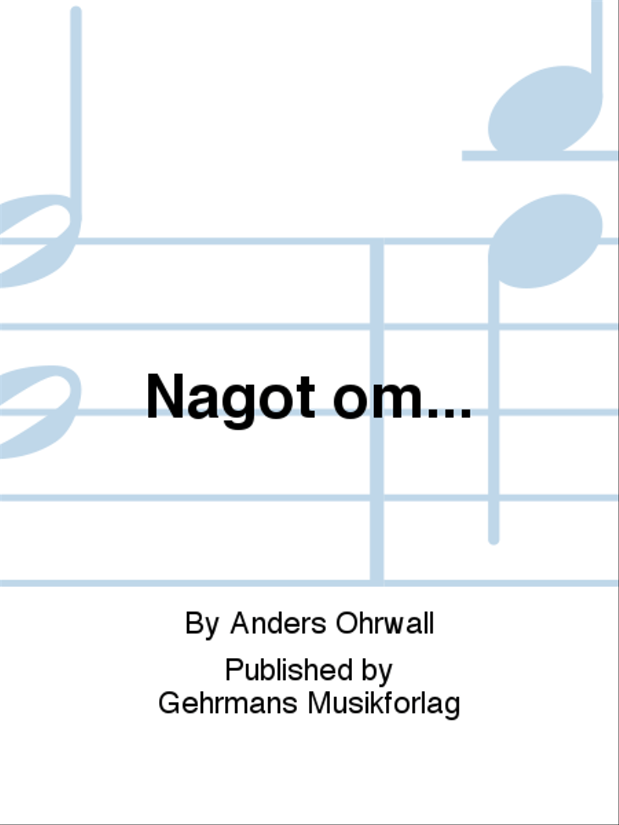 Nagot om... 4-Part scores gallery preview page 1