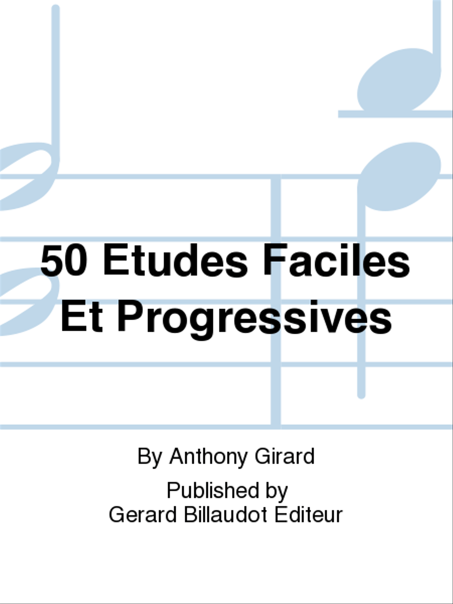 50 Etudes Faciles Et Progressives