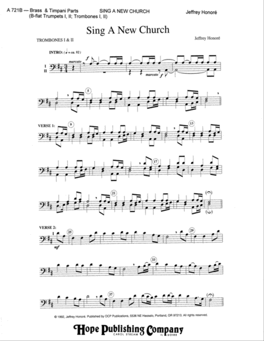 Sing a New Church Sing a New Church Choir scores gallery preview page 5