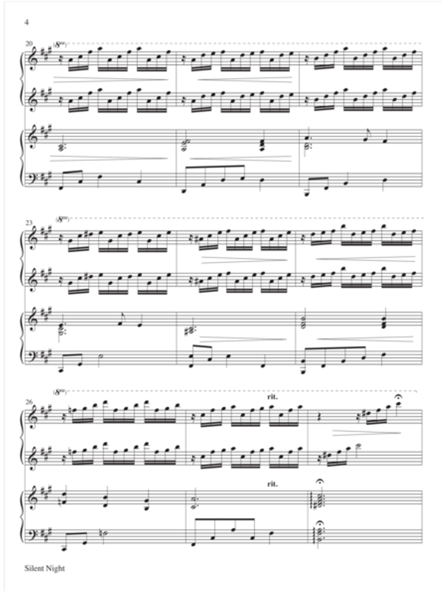 Christmas Expressions Piano Accompaniment scores gallery preview page 4