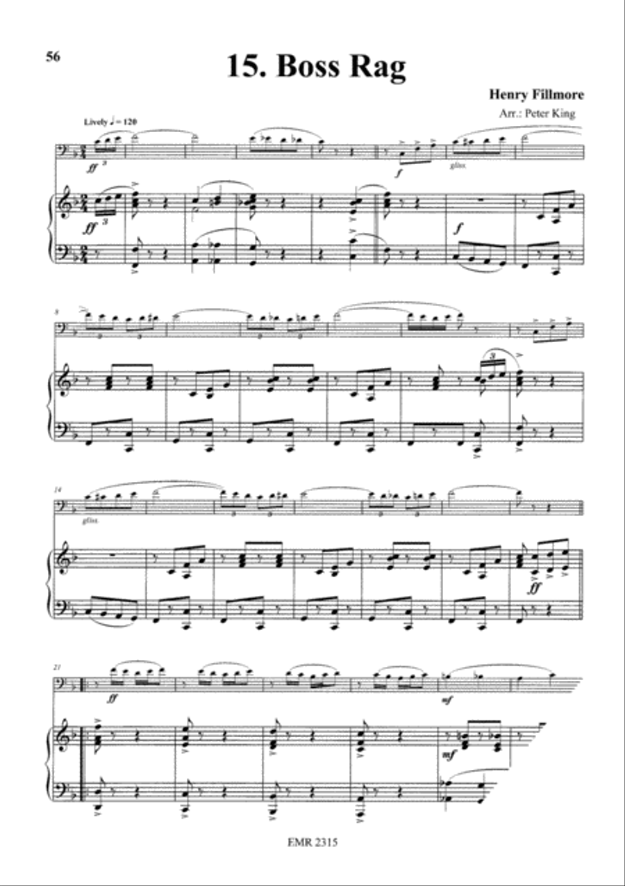 15 Rags Bassoon Solo scores gallery preview page 17