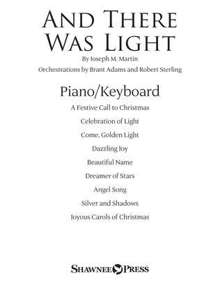 Book cover for And There Was Light - Piano/Keyboard