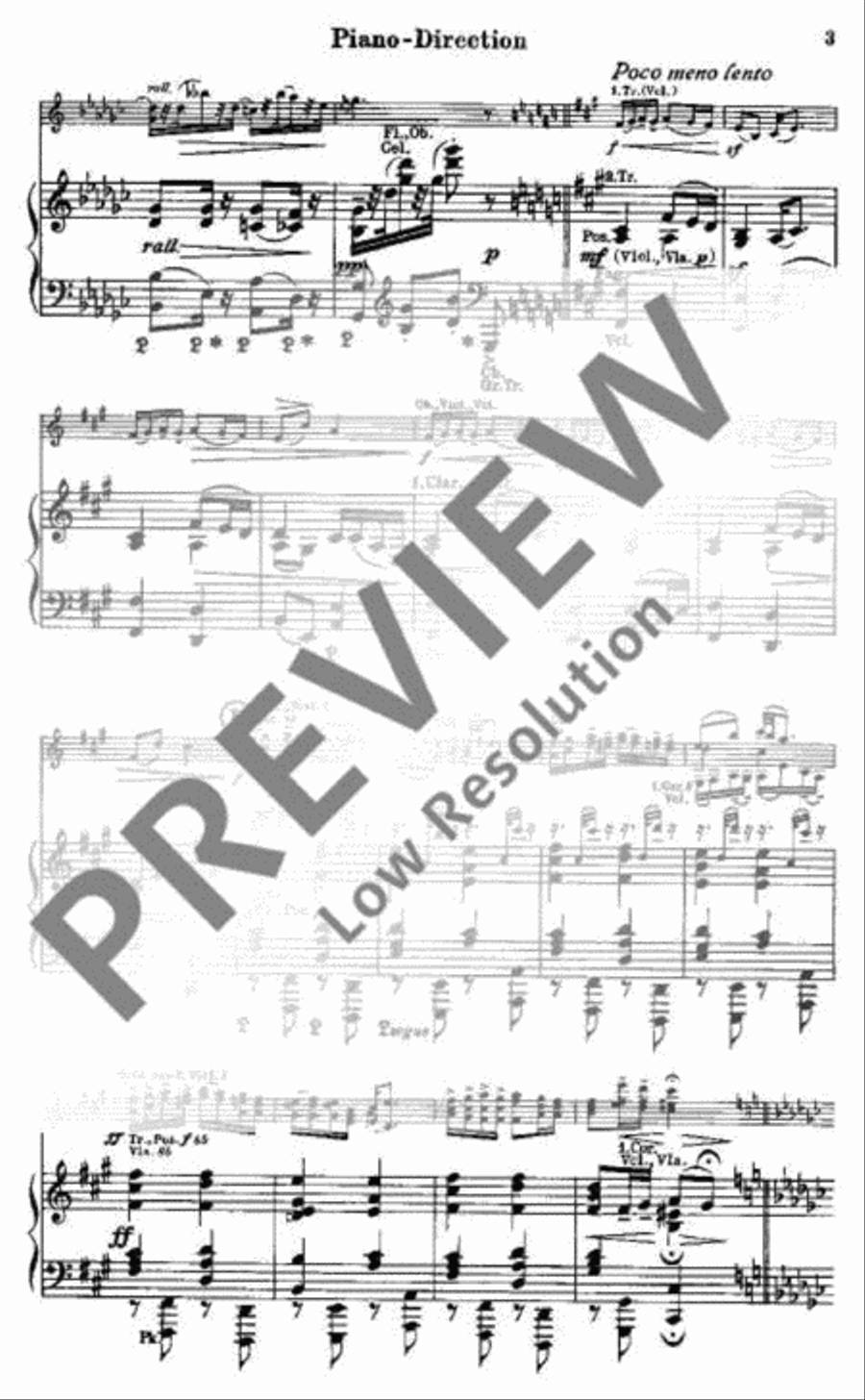 Humoreske / Zigeunerlied Orchestra scores gallery preview page 4