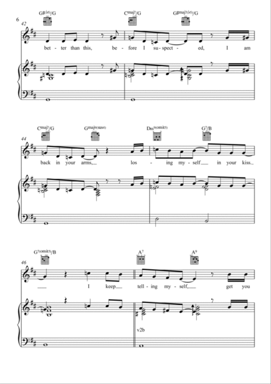 Keep Telling Myself Keep Telling Myself Piano, Vocal, Guitar scores gallery preview page 6
