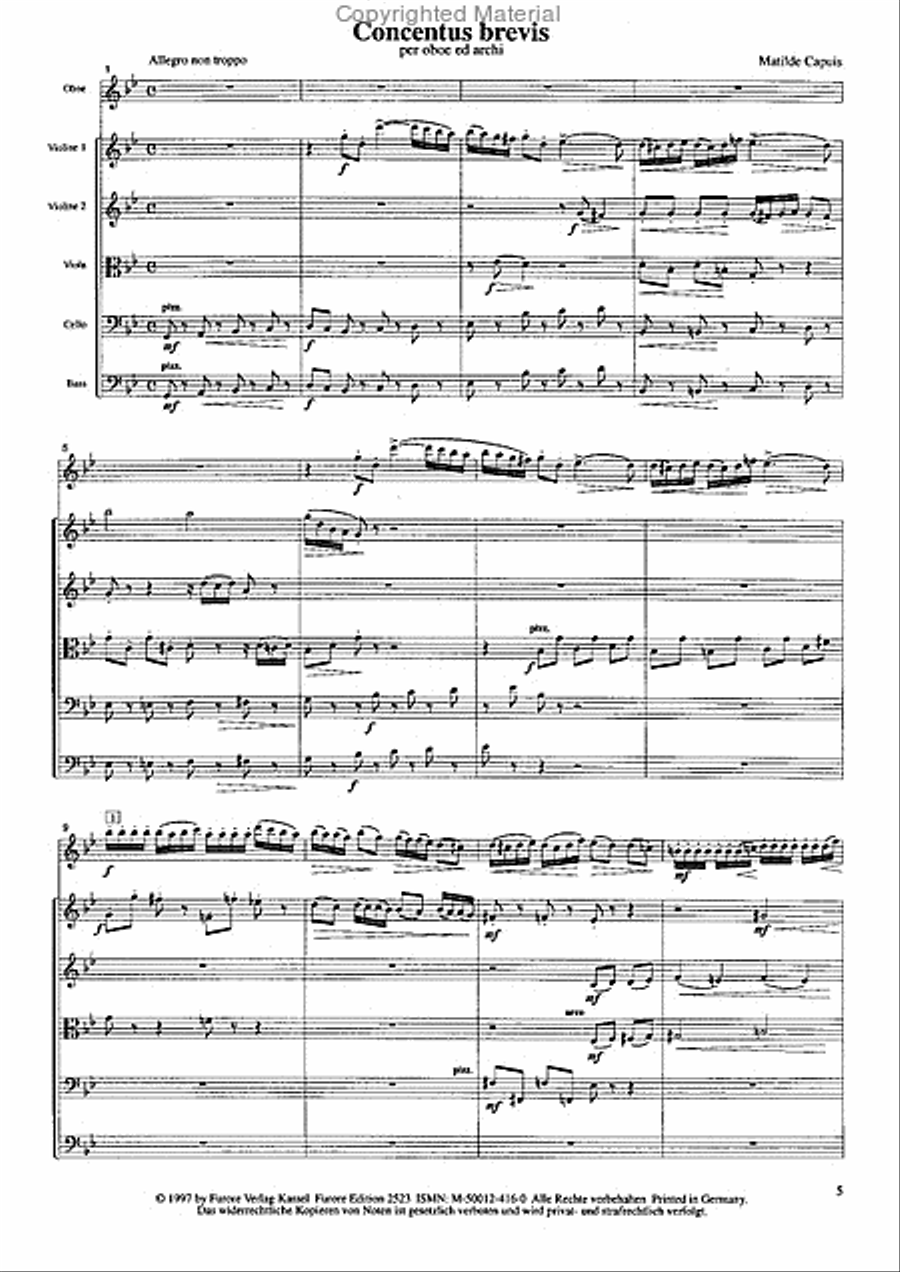 Concentus brevis String Orchestra scores gallery preview page 2
