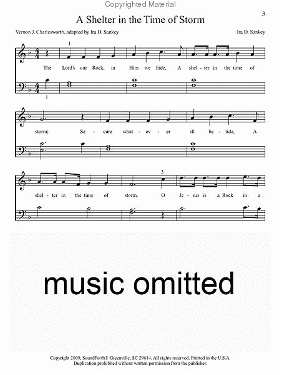 A Simple Hymnal Choir scores gallery preview page 2