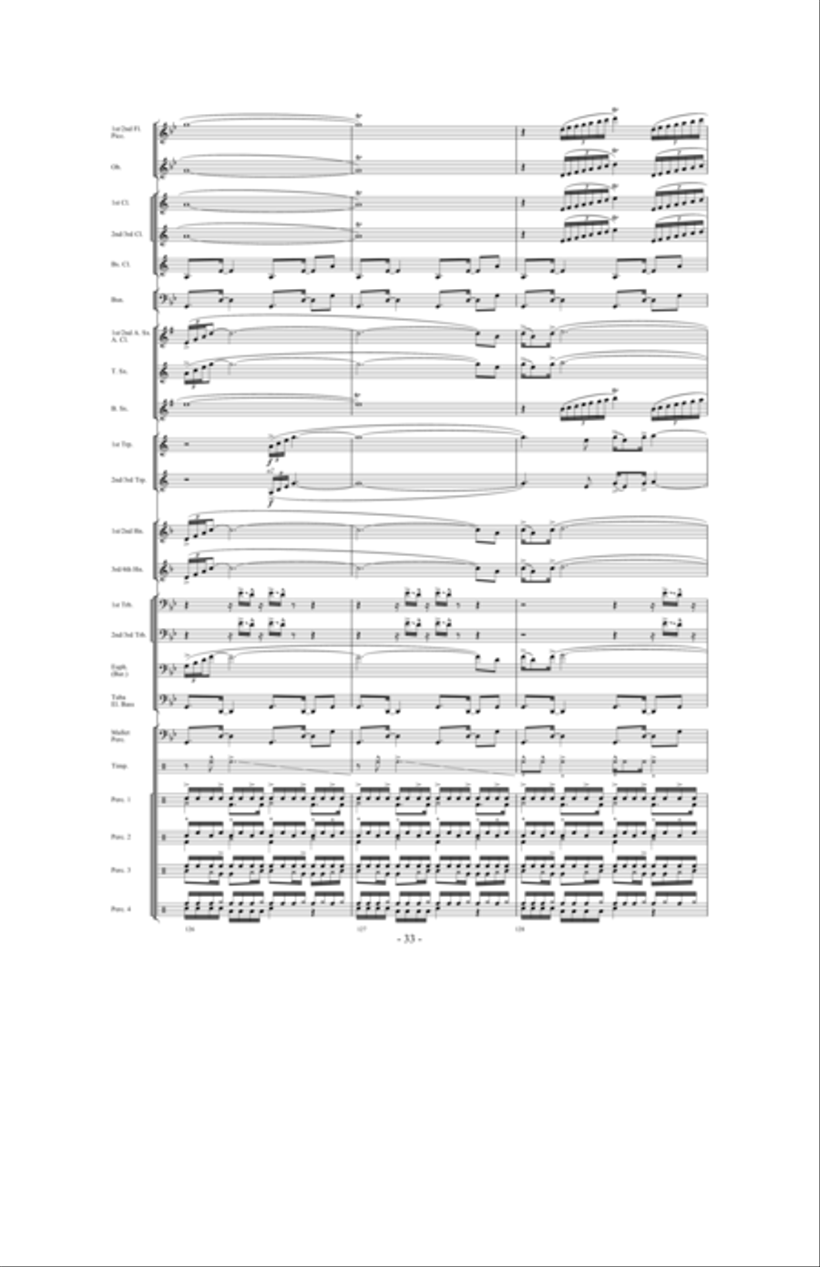 Brazil: Ceremony, Song and Samba Concert Band scores gallery preview page 32
