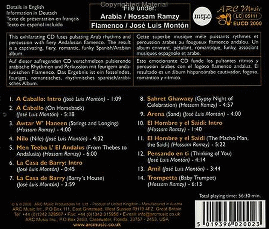 Volume 2: Flamenco Arabe (Arabia)