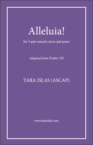 Alleluia! for SAB choir image number null