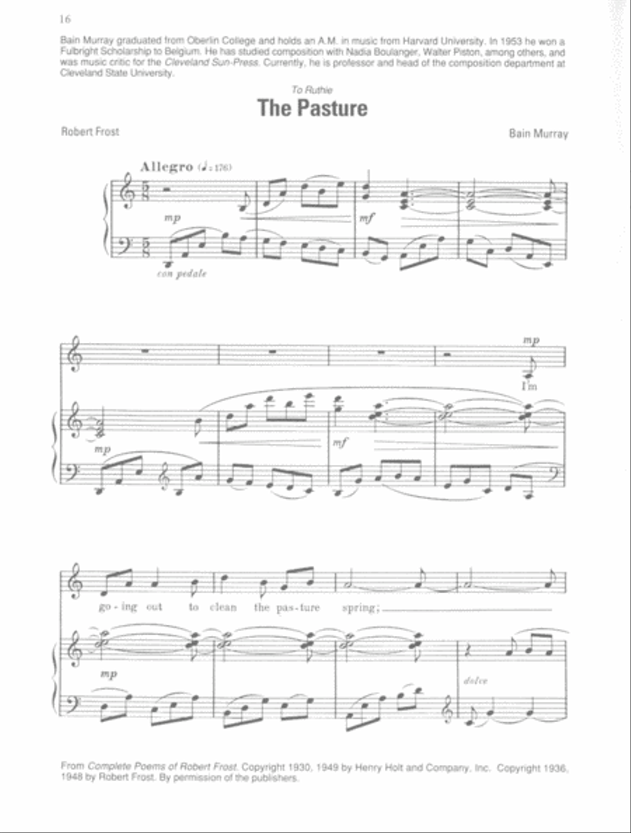 Contemporary American Songs Medium-Low Voice scores gallery preview page 4