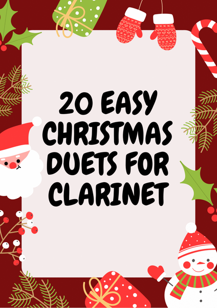 20 Easy Christmas Duets for Clarinet