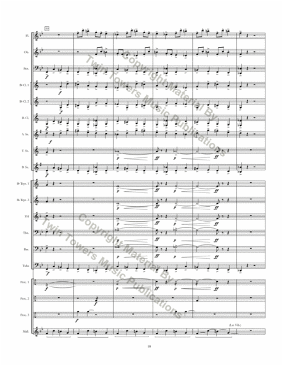 Running With Scissors Concert Band scores gallery preview page 11