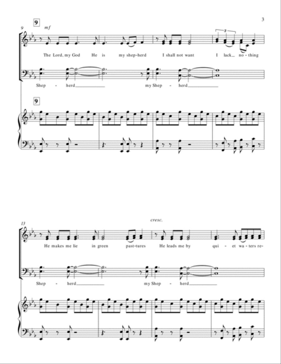 Shepherd Choir scores gallery preview page 3