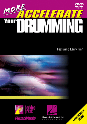 Book cover for More Accelerate Your Drumming