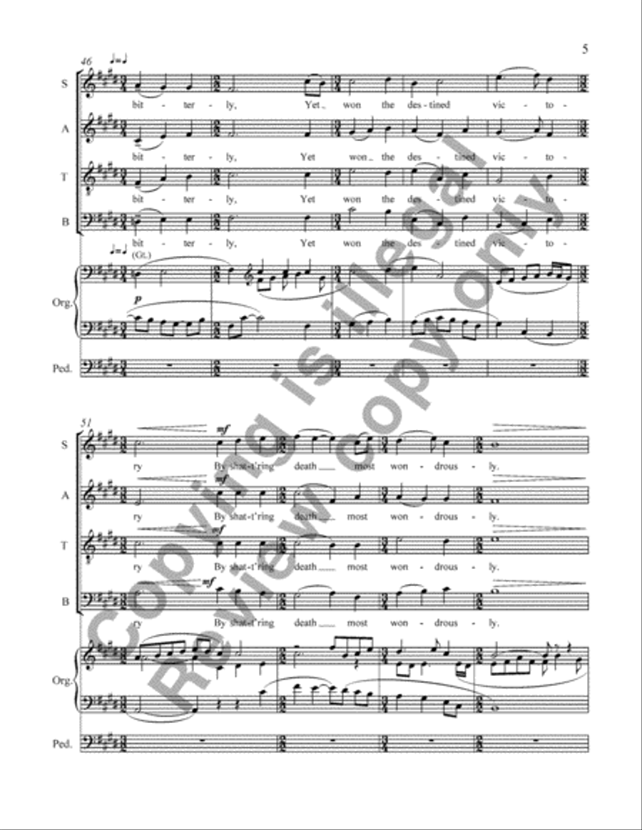This Peerless Dawn 4-Part scores gallery preview page 24