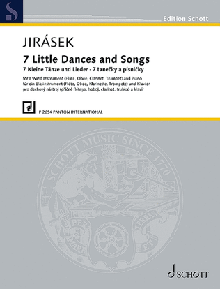 Book cover for Kleine Tänze und Lieder