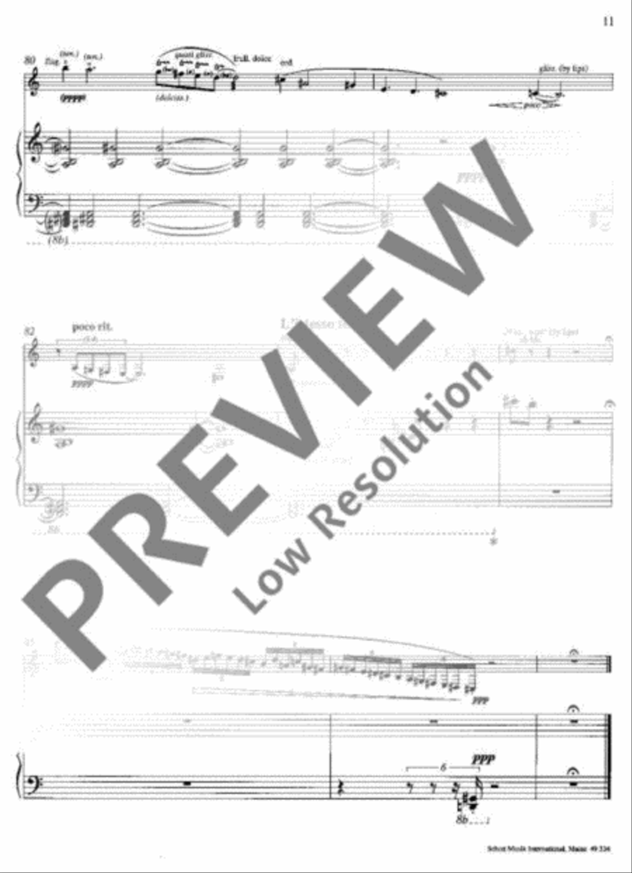 Pastorale Pastorale A Clarinet scores gallery preview page 12
