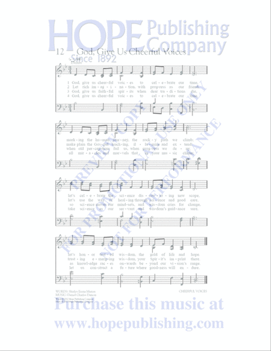 A Place at the Table Choir scores gallery preview page 40