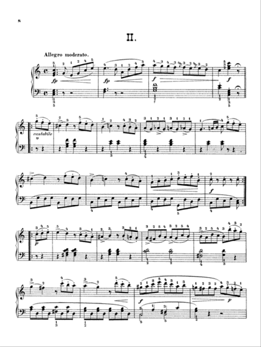 Cramer: Eleven Sontinas Piano Solo scores gallery preview page 1