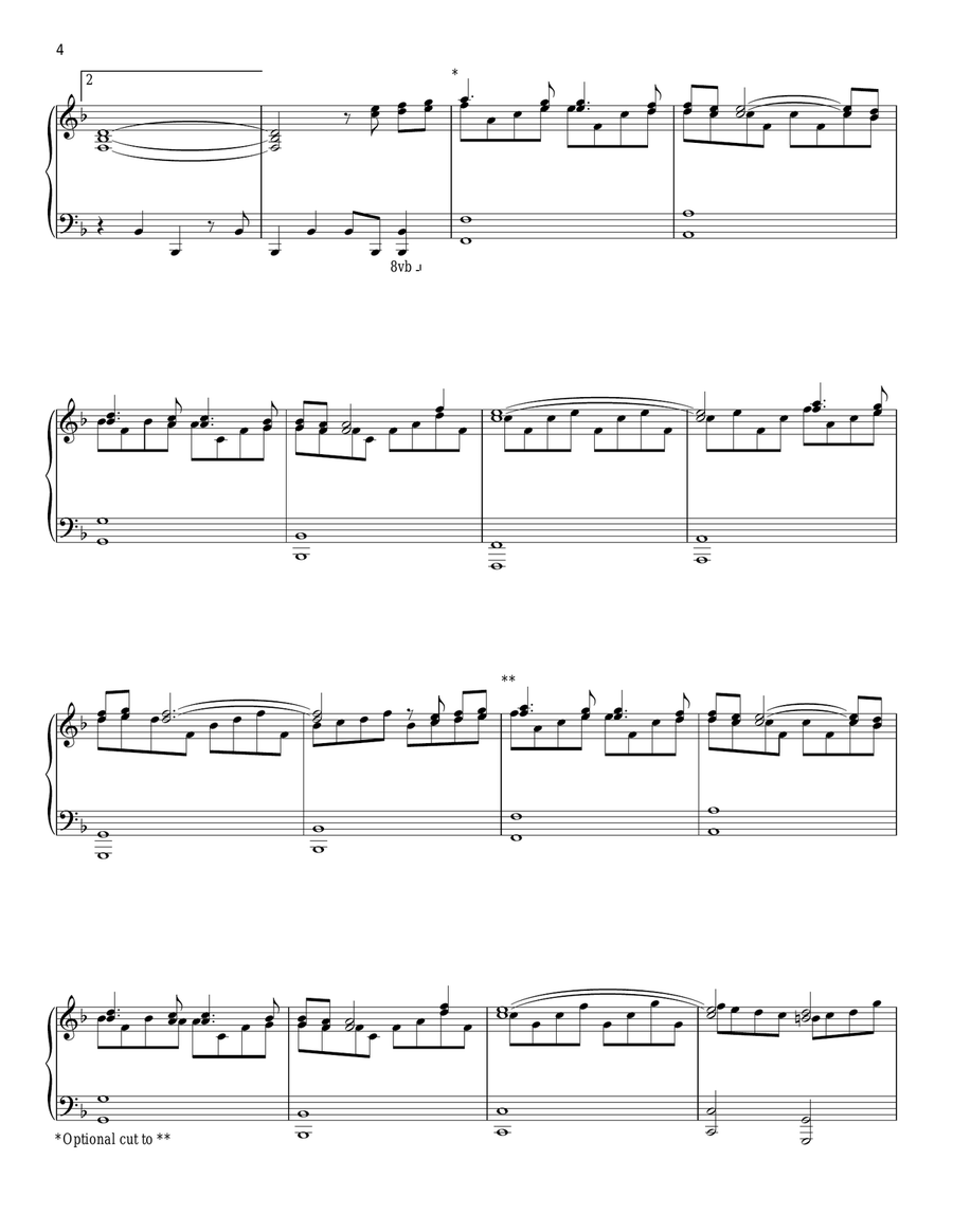 Summer, Highland Falls Piano, Vocal scores gallery preview page 4