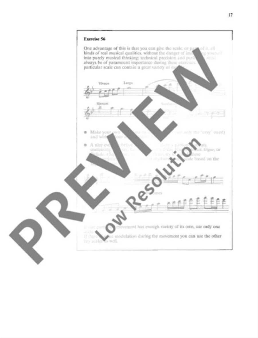 The Modern Recorder Player Alto Recorder scores gallery preview page 18