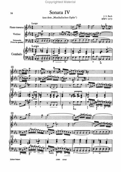 Trio Sonatas - Volume 2