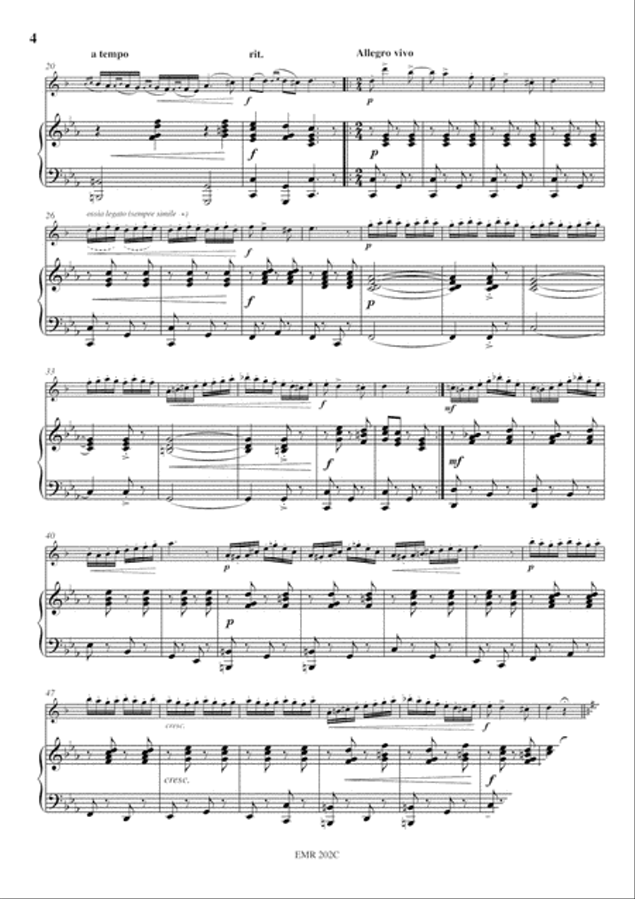 Csardas Clarinet Solo scores gallery preview page 5