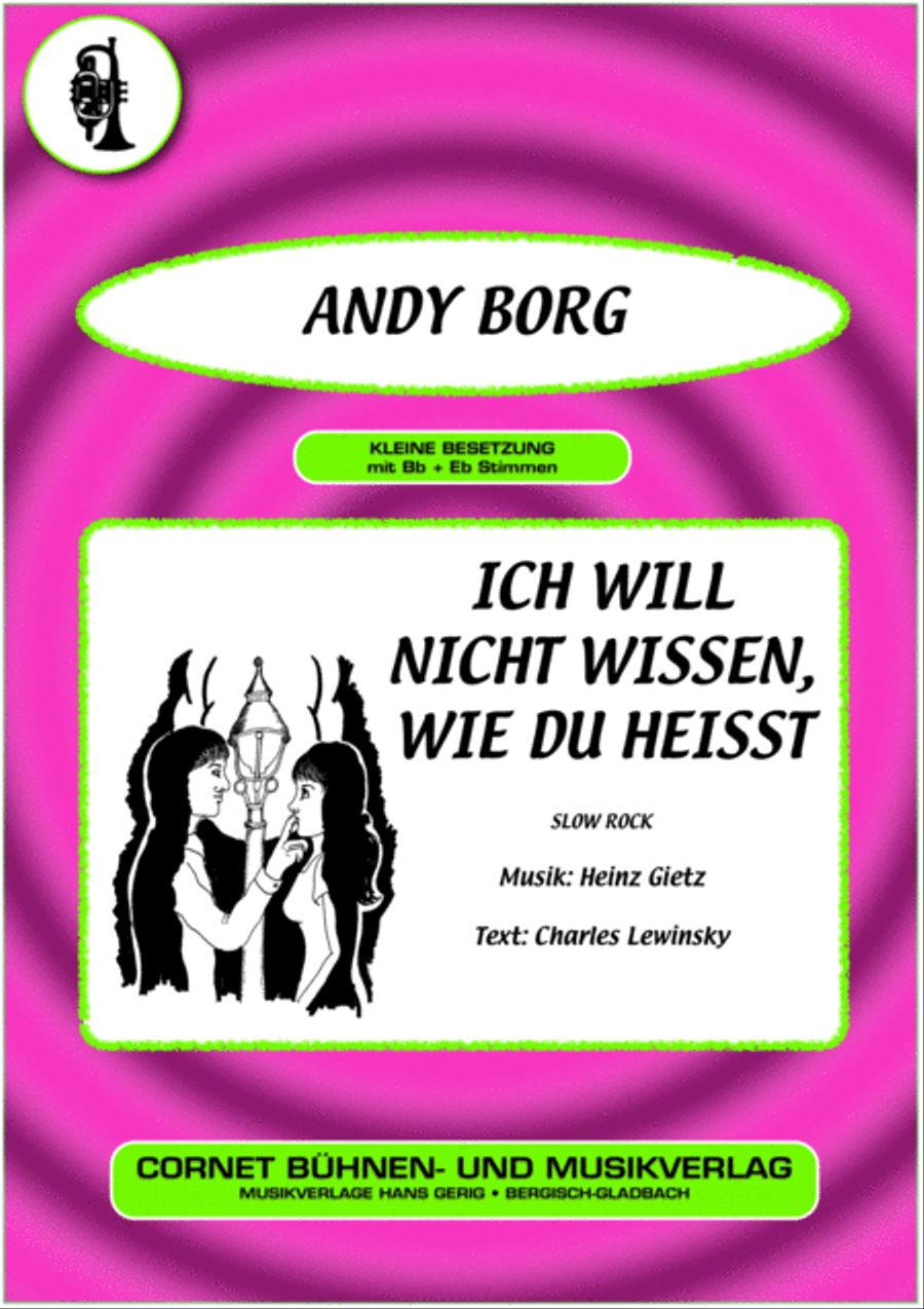 Ich will nicht wissen, wie du heisst Voice scores gallery preview page 1