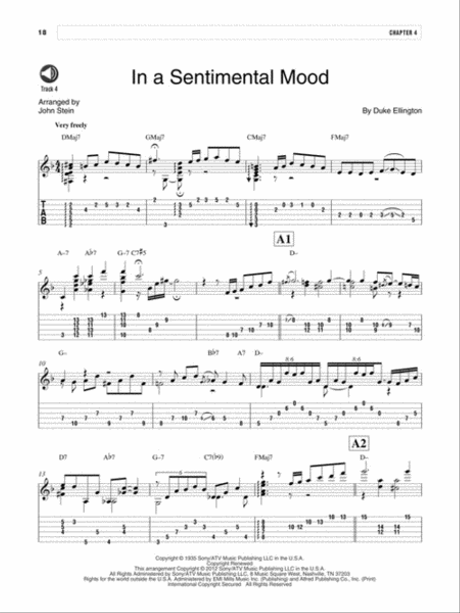 Berklee Jazz Standards for Solo Guitar Electric Guitar scores gallery preview page 6