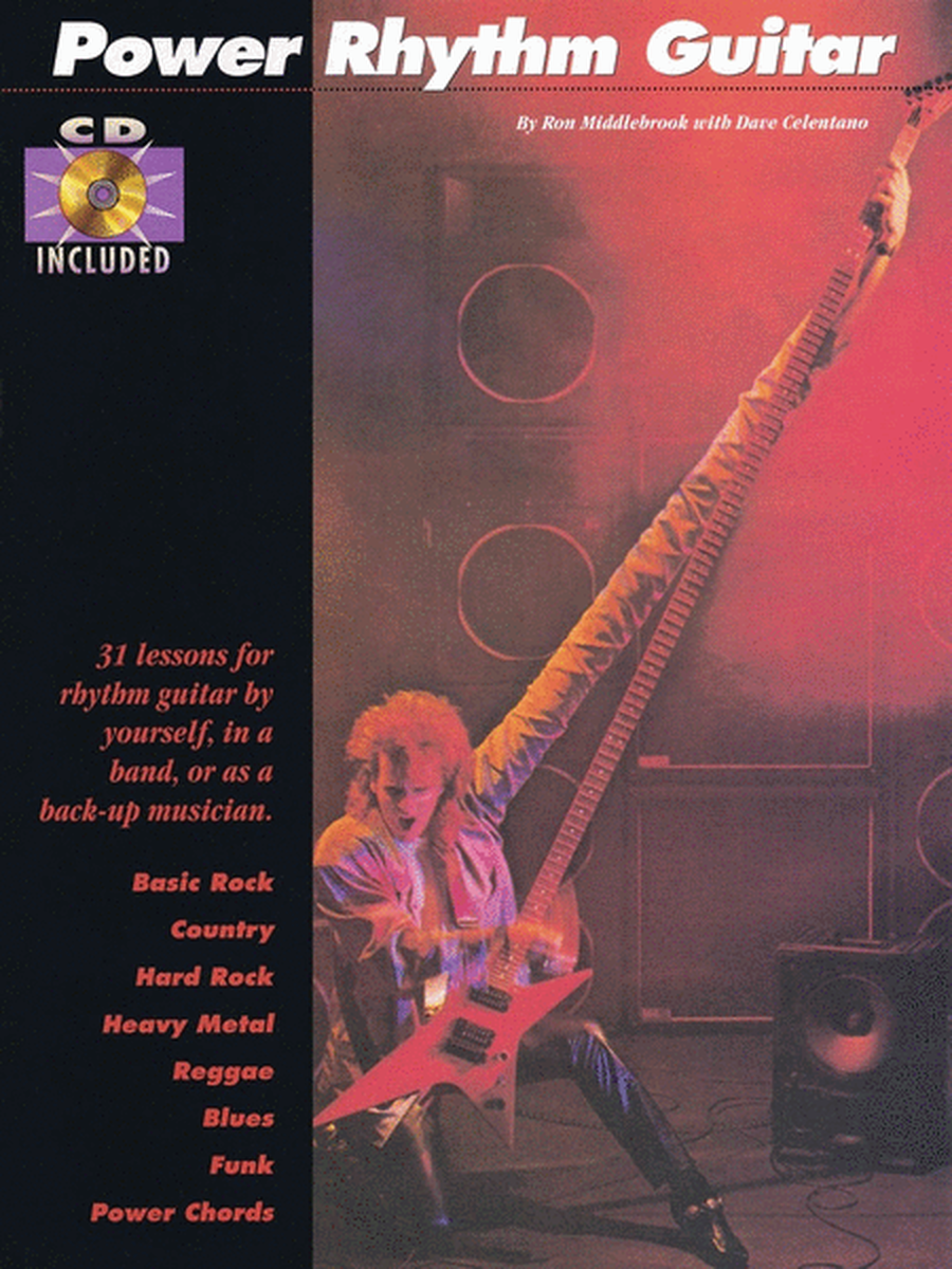 Power Rhythm Guitar Guitar Tab Book/CD