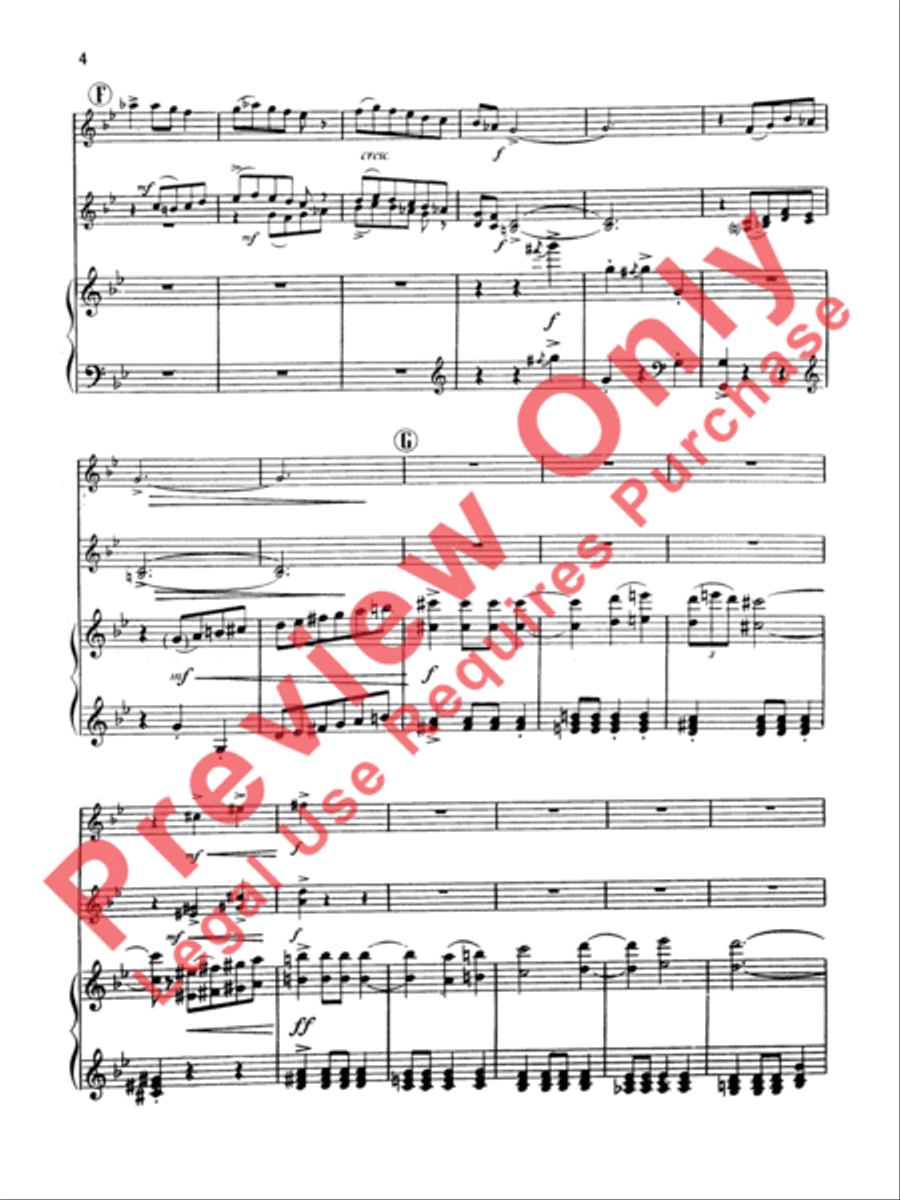 Trumpets of Spain Trumpet Trio scores gallery preview page 5