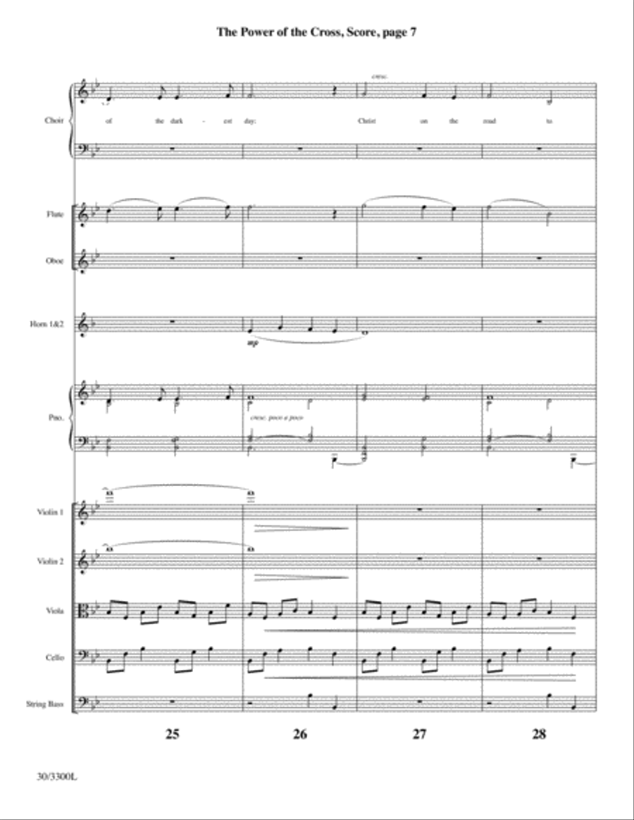 The Power of the Cross - Instrumental Ensemble Score and Parts Choir scores gallery preview page 9