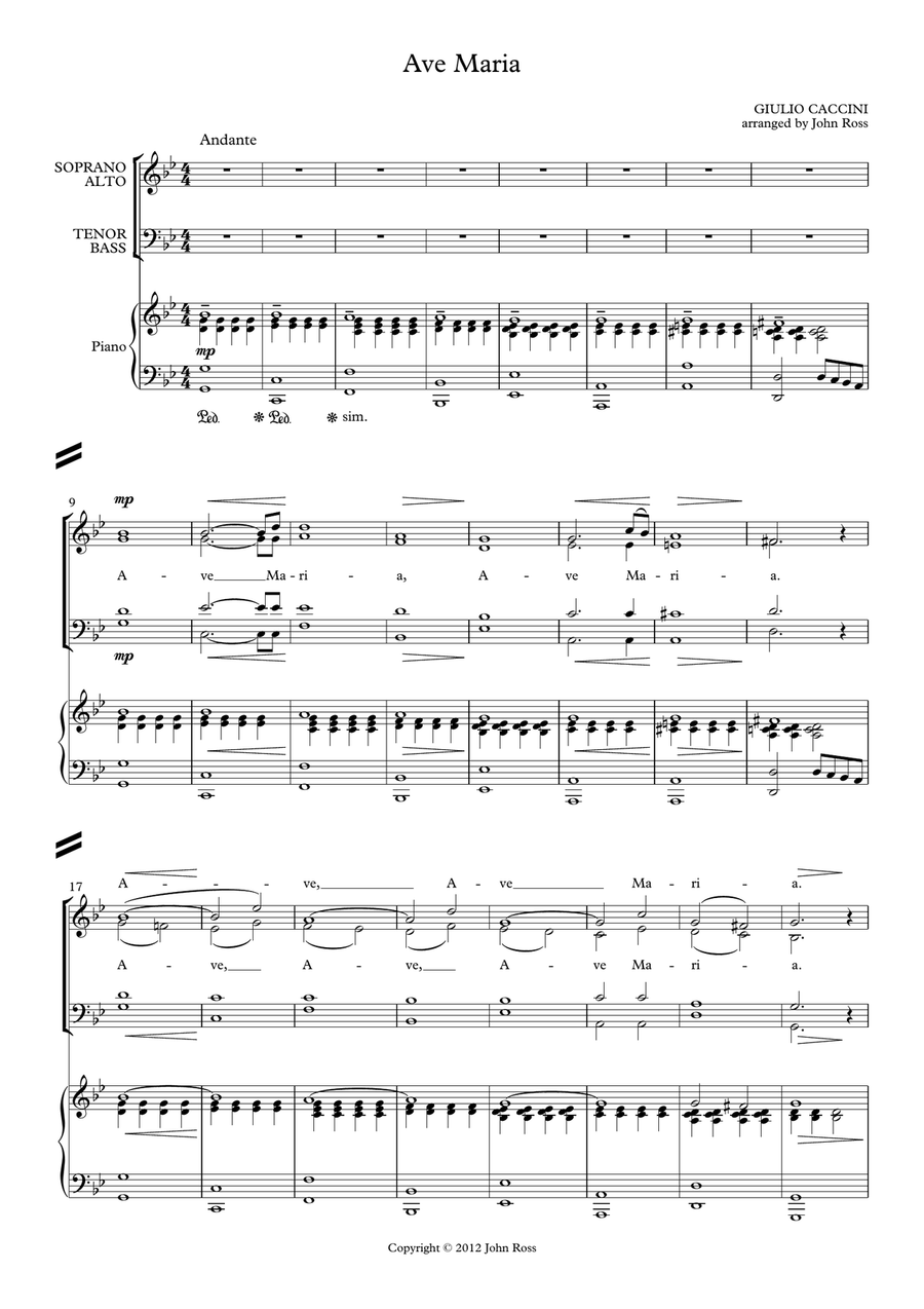 Ave maria piano shop violin