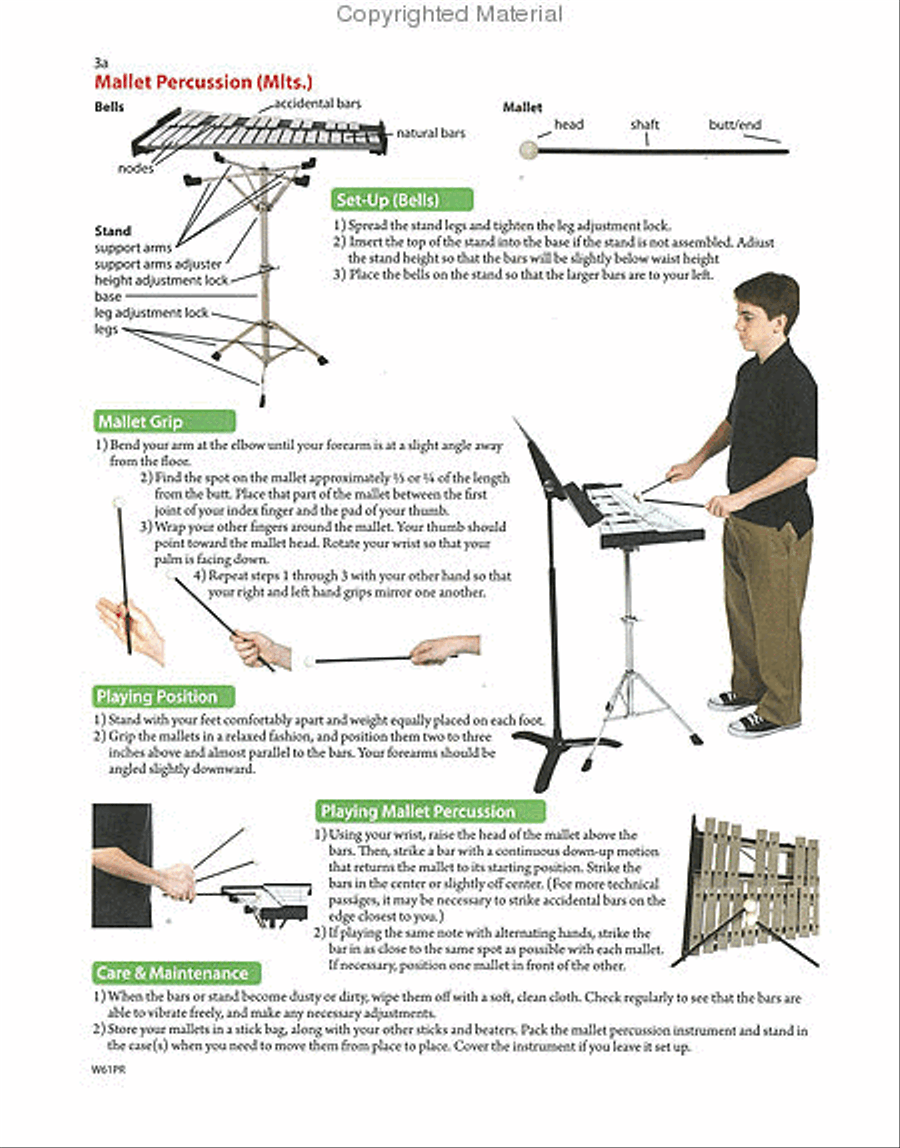 Tradition of Excellence Book 1 - Percussion Concert Band Methods scores gallery preview page 5
