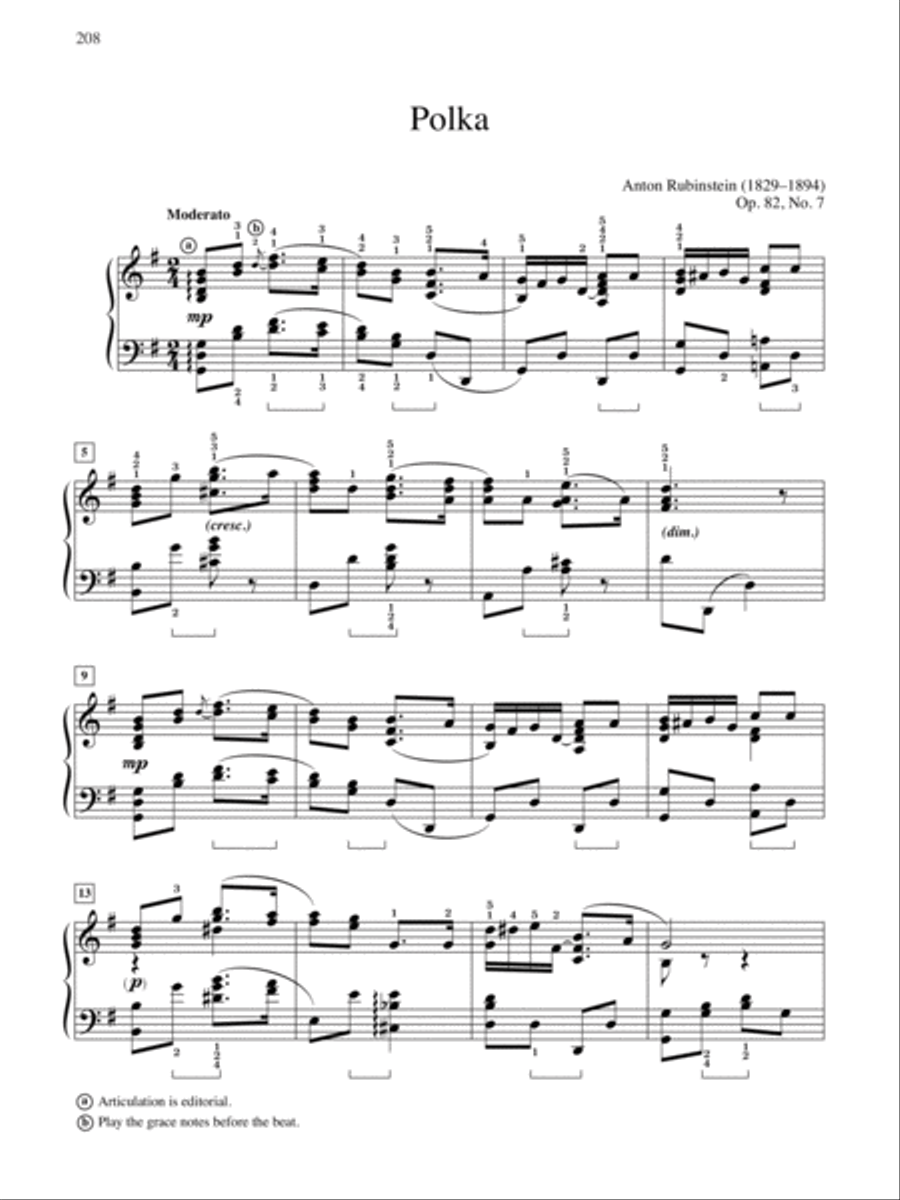 Anthology of Romantic Piano Music