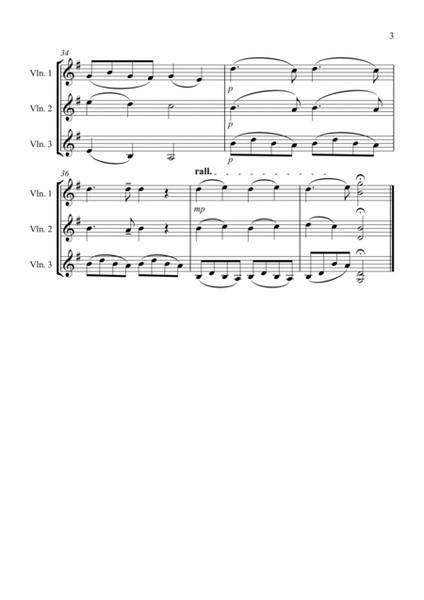 Pie Jesu (from Requiem) for Violin Trio image number null