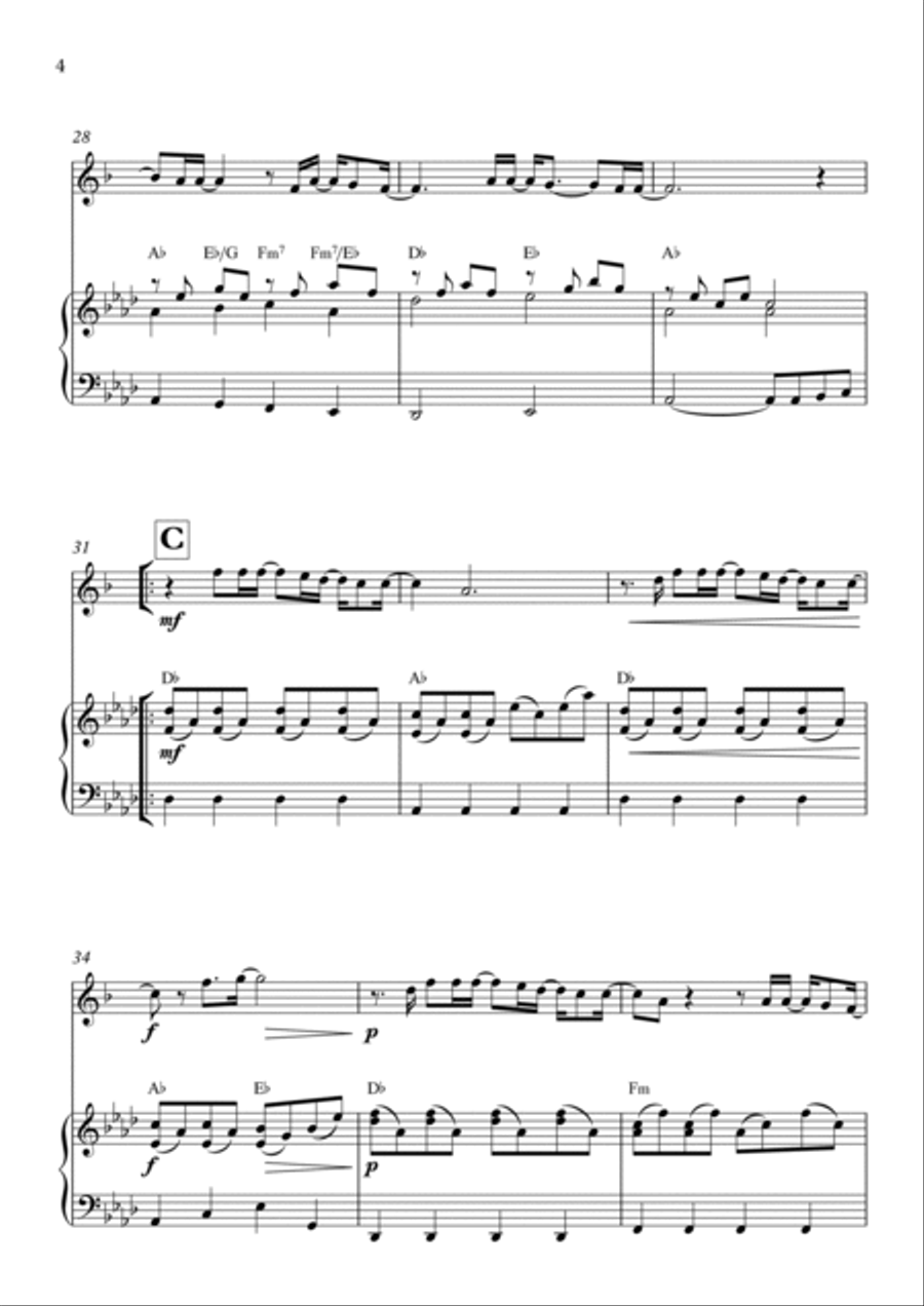 Goodness Of God Chamber Music scores gallery preview page 4