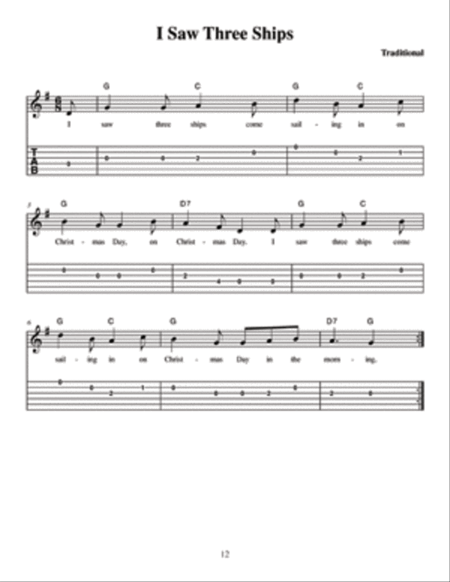 Dobro Christmas Songbook Dobro scores gallery preview page 2