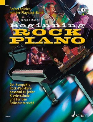 Moser J Beginning Rock Piano