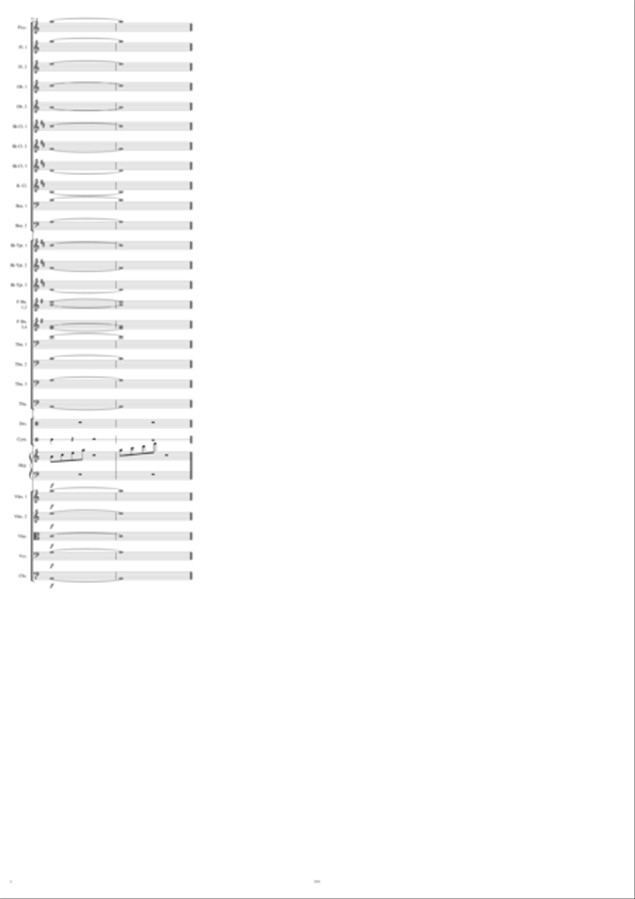 Rebellion Full Orchestra scores gallery preview page 6