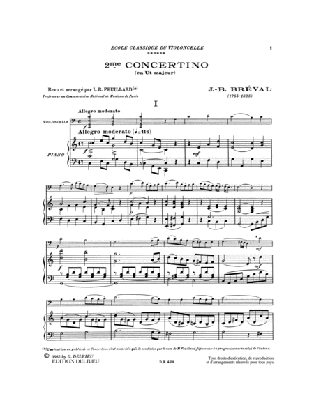 Concertino No. 2 en Ut maj.