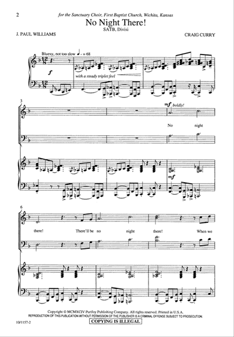 No Night There Divisi scores gallery preview page 2