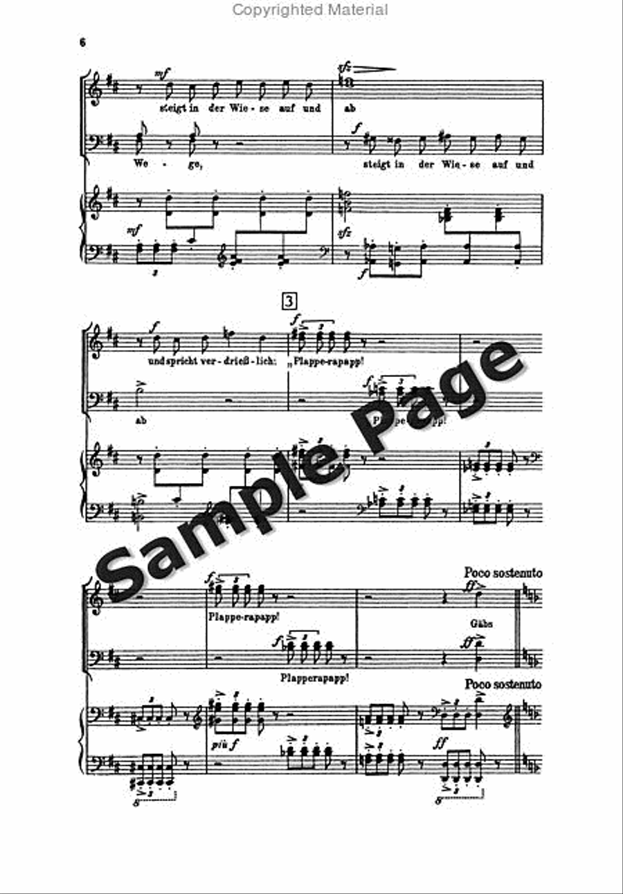 Portrait Studies 3 TTBB scores gallery preview page 7