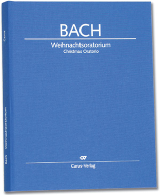 Book cover for Christmas Oratorio, Parts I-VI (Weihnachtsoratorium, Teile I-VI)