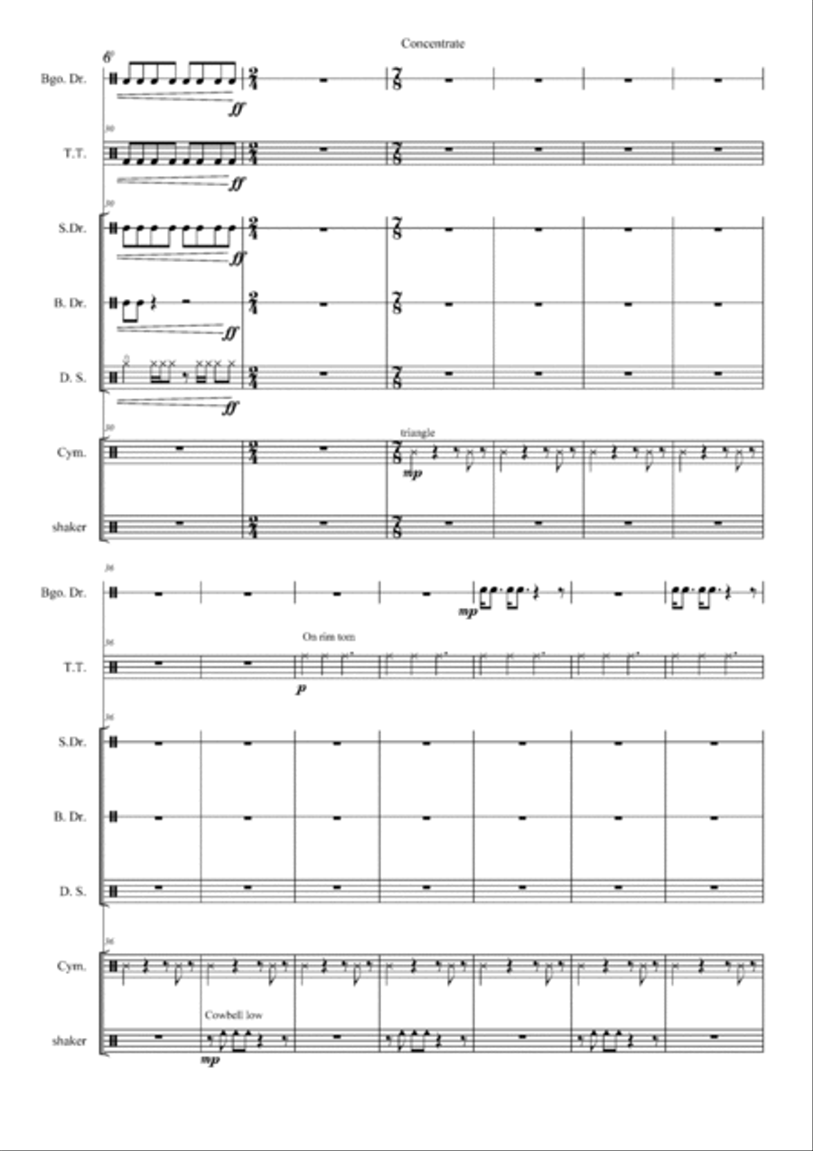 Concentrate School and Community scores gallery preview page 6