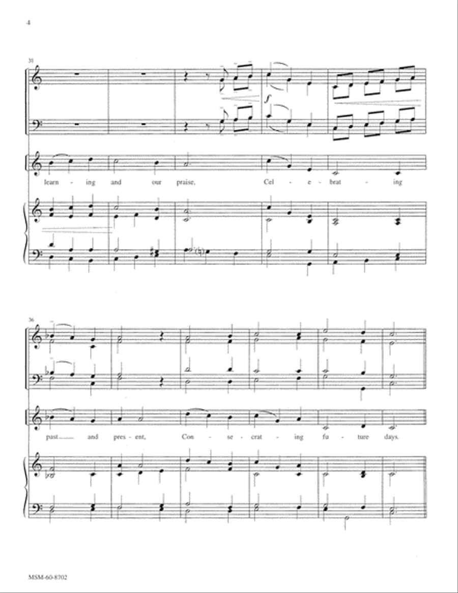 God of Life Choir scores gallery preview page 4